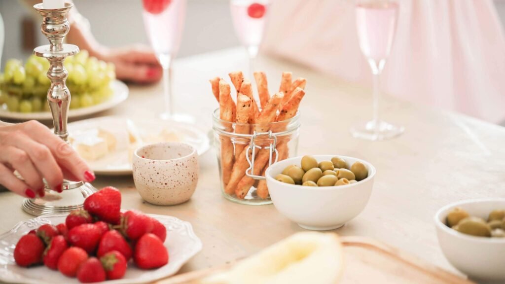 Toasted Snacks And Food food and snacks